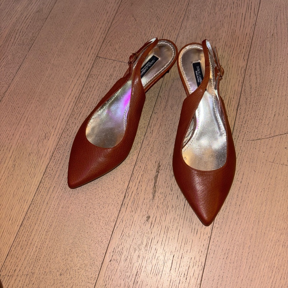 Dolce & Gabbana Leather Heels